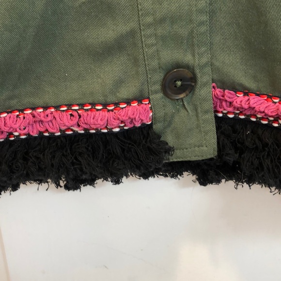 NWT Zara Fringe Embroidery Jacket. - Picture 5 of 9